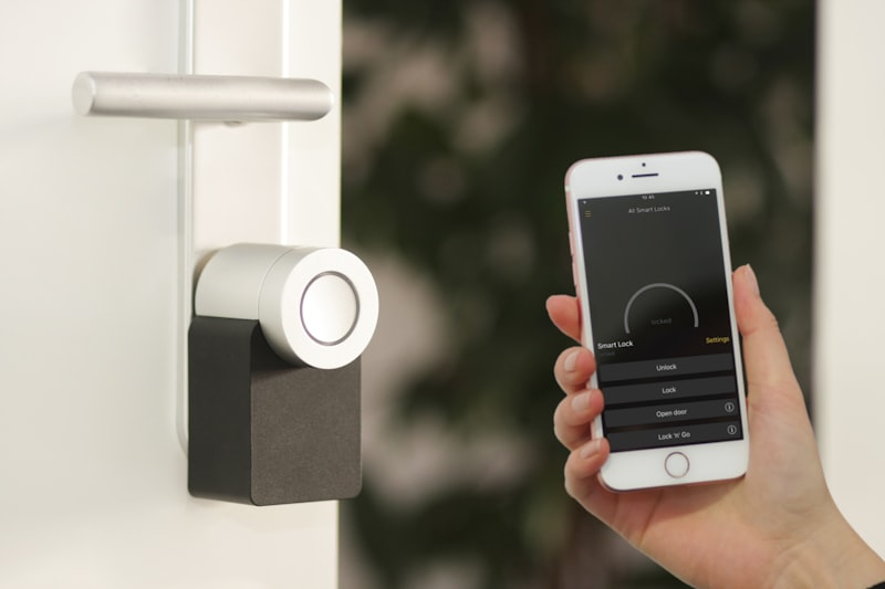 app powered safety switch lock outside