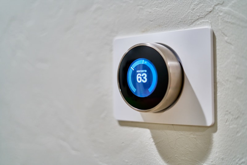 smart house control feature on wall